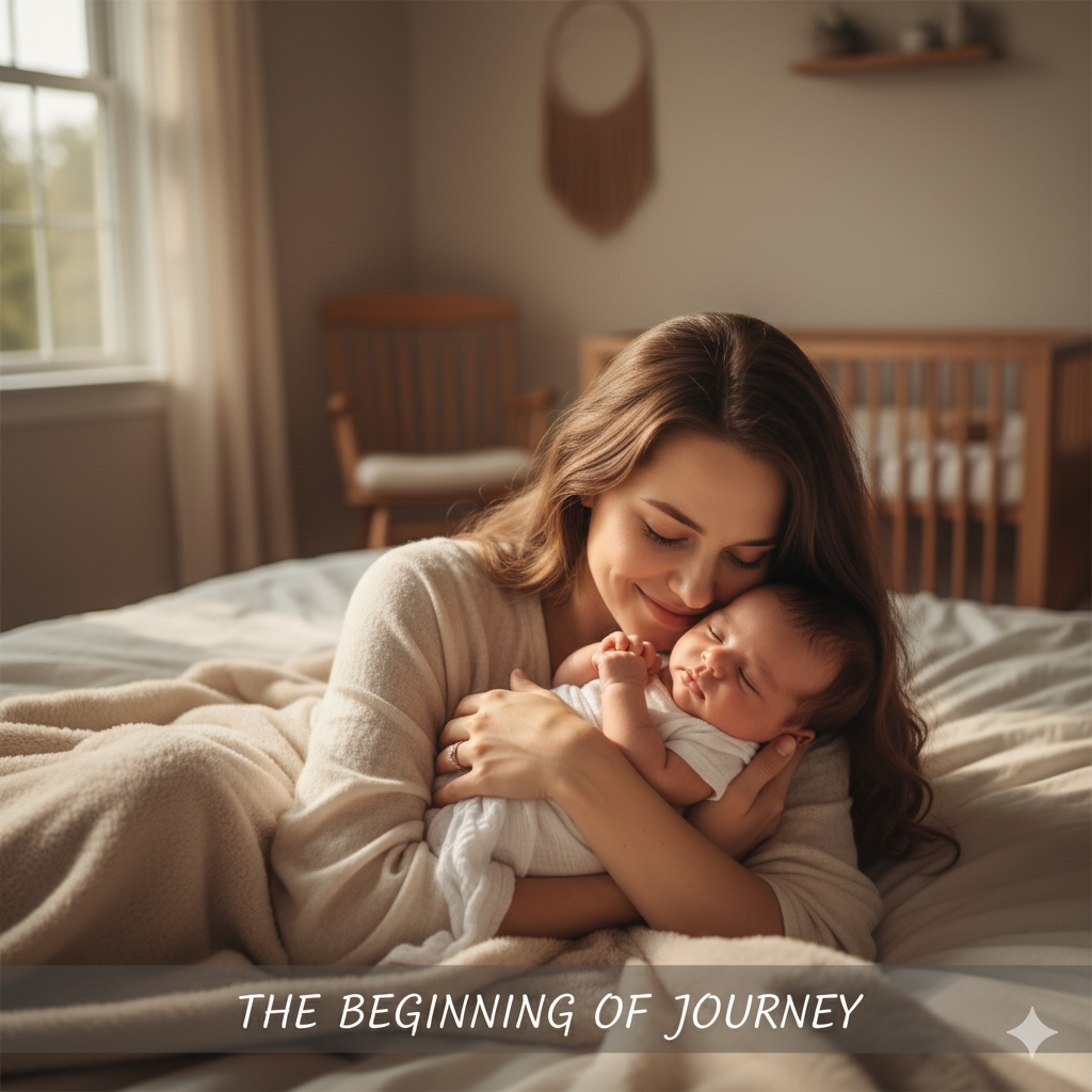mother and newborn bonding - the beginning of journey